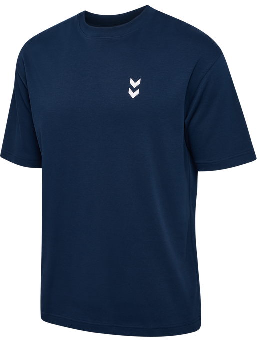 hmlHIIT LOOSE T-SHIRT S/S, DRESS BLUES hmlHIIT LOOSE T-SHIRT S/S, DRESS BLUES, packshot