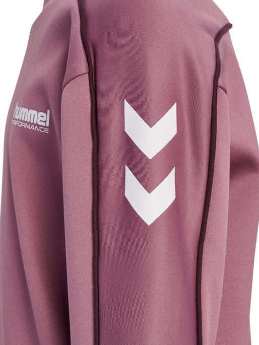 hmlJR INTERLOCK CREWNECK, WISTFUL MAUVE, packshot