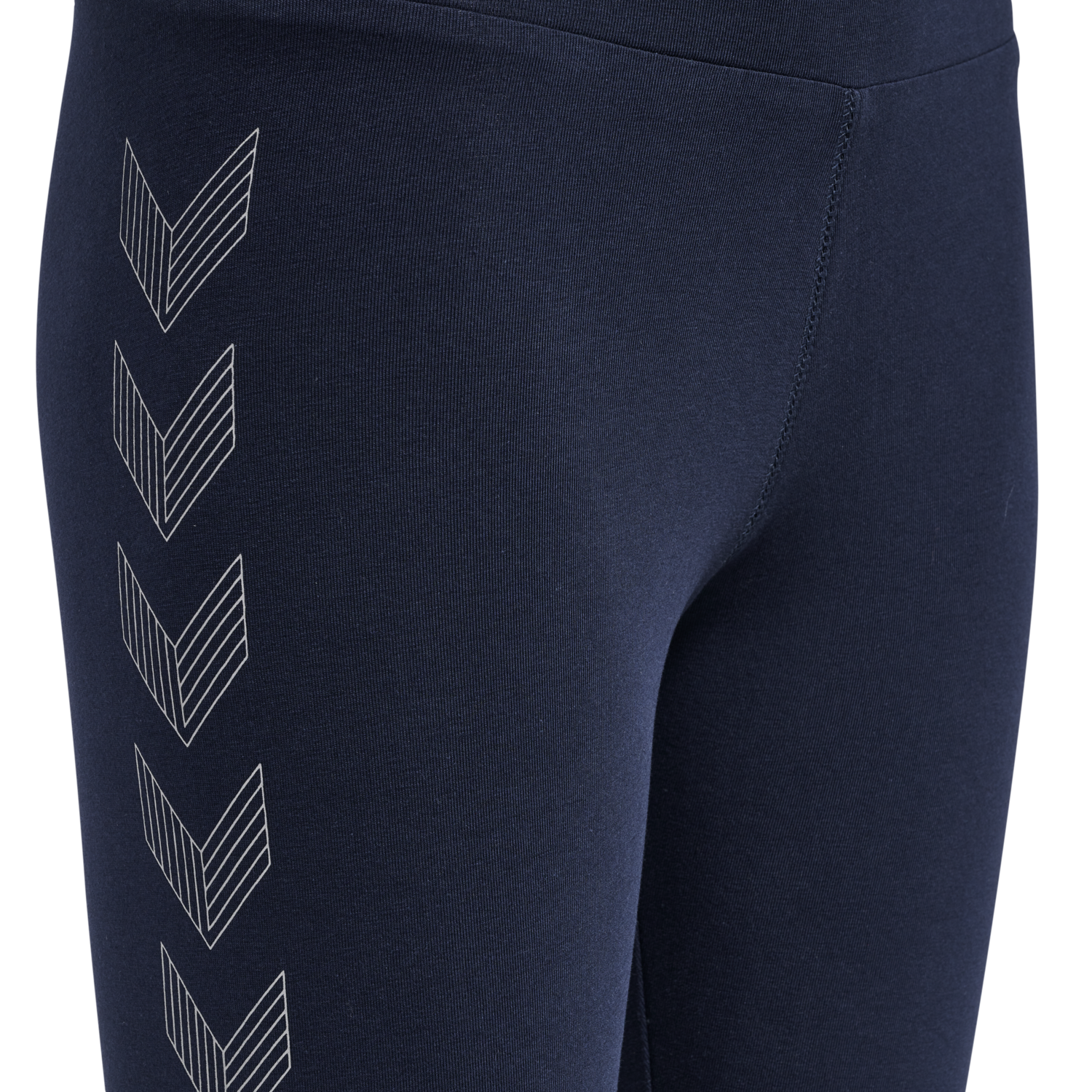 hmlMOVE GRID COTTON TIGHTS KIDS, MARINE, packshot