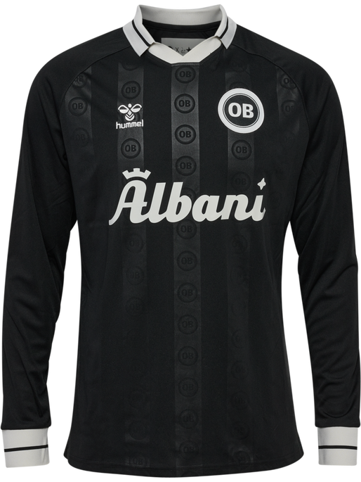 OB 24/25 PREGAME JERSEY L/S, BLACK OB 24/25 PREGAME JERSEY L/S, BLACK, packshot