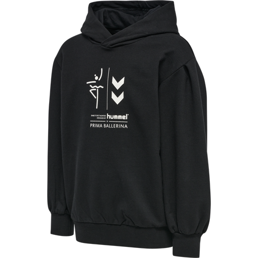 hmlPRIMA BEE HOODIE, BLACK, packshot