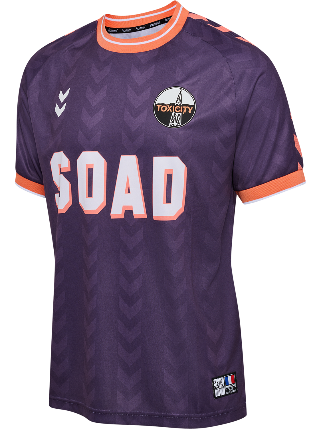 hmlSOAD TOUR 26 PARIS JERSEY S/S, PURPLE, packshot