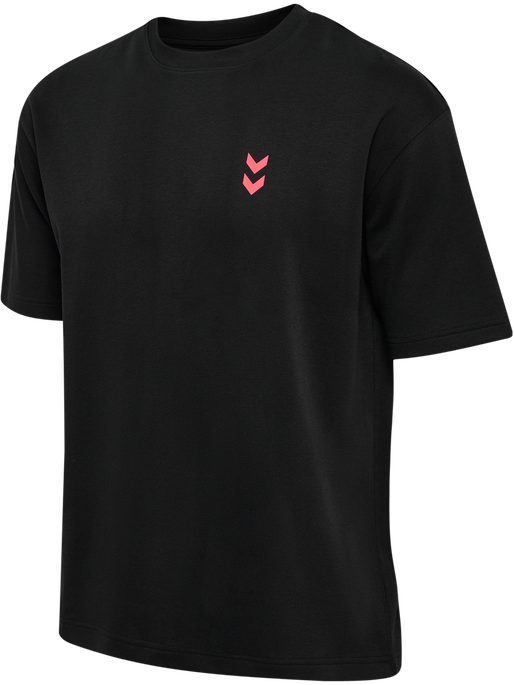 hmlHIIT LOOSE T-SHIRT S/S, BLACK, packshot