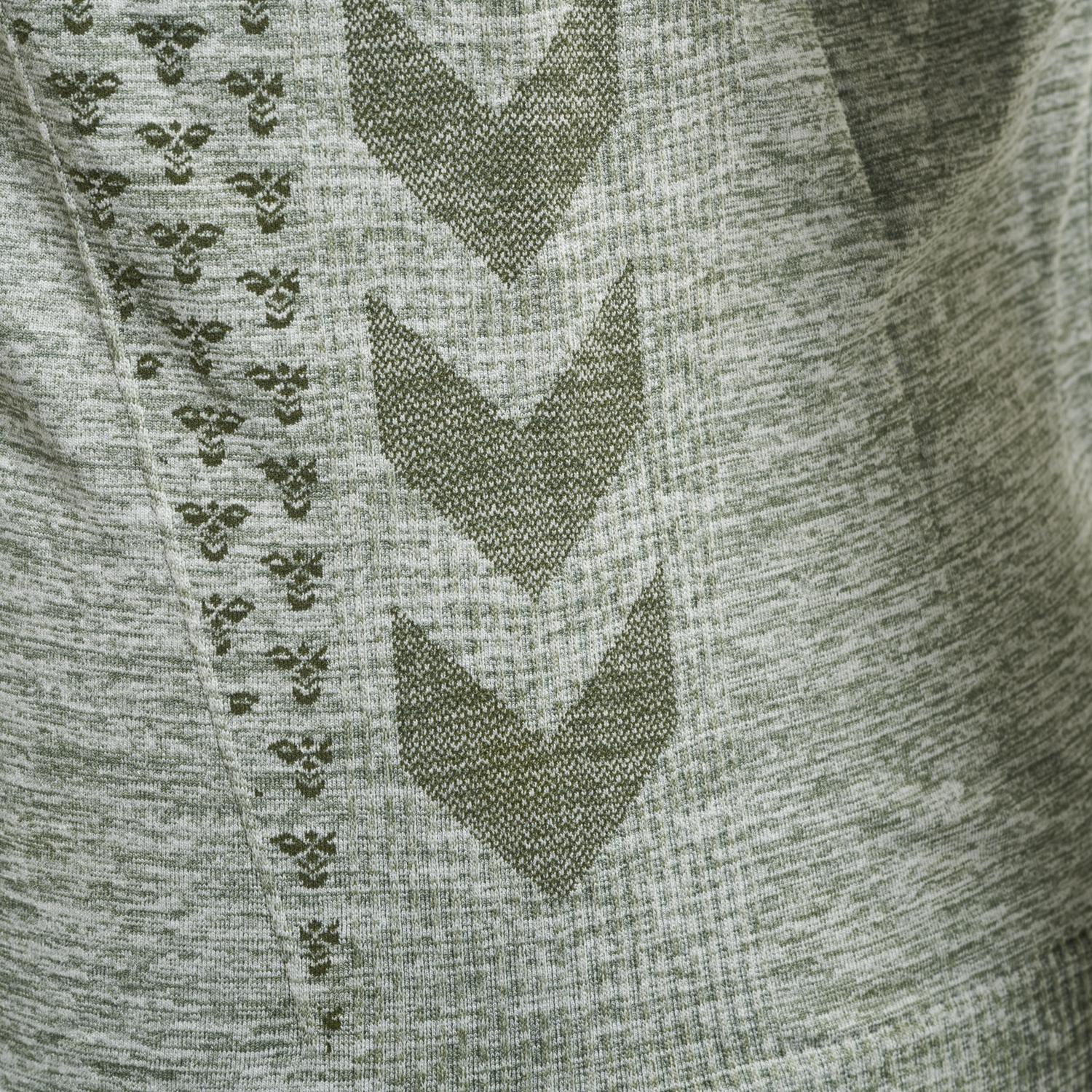 hmlCI SEAMLESS T-SHIRT, LILY PAD MELANGE, packshot