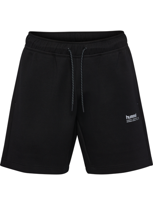 hmlTECH FLEECE SHORTS, BLACK hmlTECH FLEECE SHORTS, BLACK, packshot