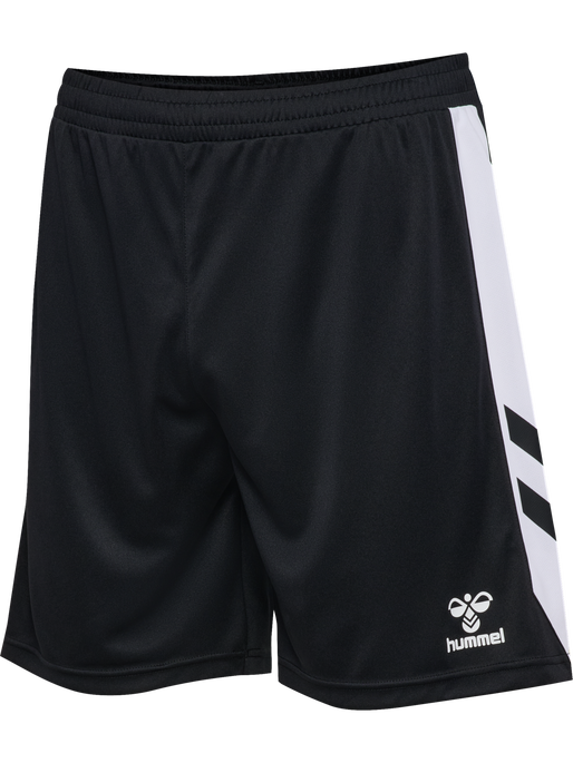 hmlMATCH SHORTS, BLACK/WHITE hmlMATCH SHORTS, BLACK/WHITE, packshot