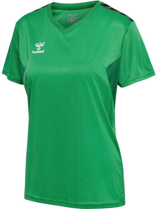 hmlAUTHENTIC PL JERSEY S/S WOMAN, JELLY BEAN hmlAUTHENTIC PL JERSEY S/S WOMAN, JELLY BEAN, packshot