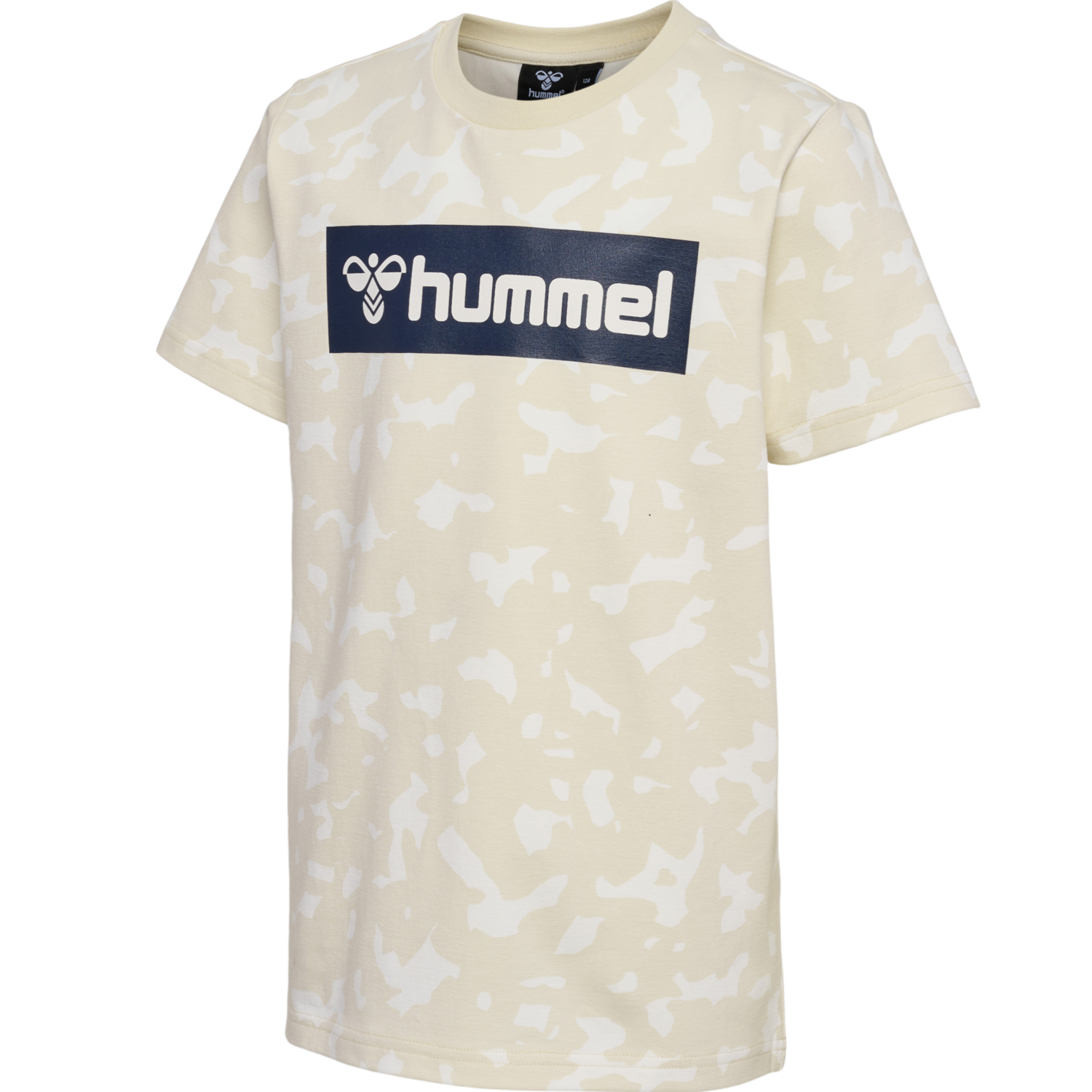 hmlRUSH AOP T-SHIRT S/S, BIRCH, packshot
