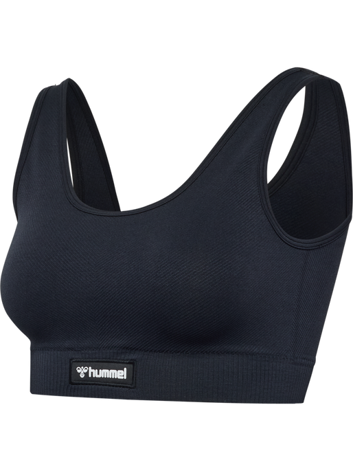 hmlALIVE SEAMLESS BRA, BLACK hmlALIVE SEAMLESS BRA, BLACK, packshot