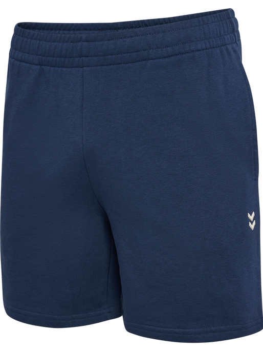 hmlPULSE SWEAT SHORTS, DRESS BLUES, packshot