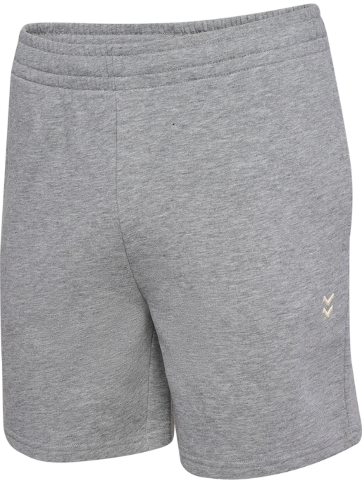 hmlPULSE SWEAT SHORTS, GREY MELANGE, packshot