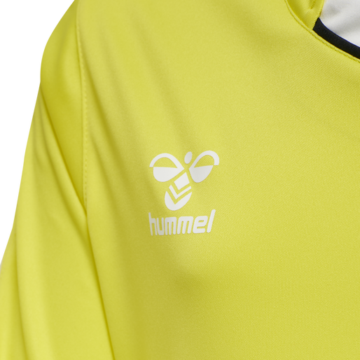 hmlCORE XK POLY JERSEY L/S KIDS, BLAZING YELLOW, packshot