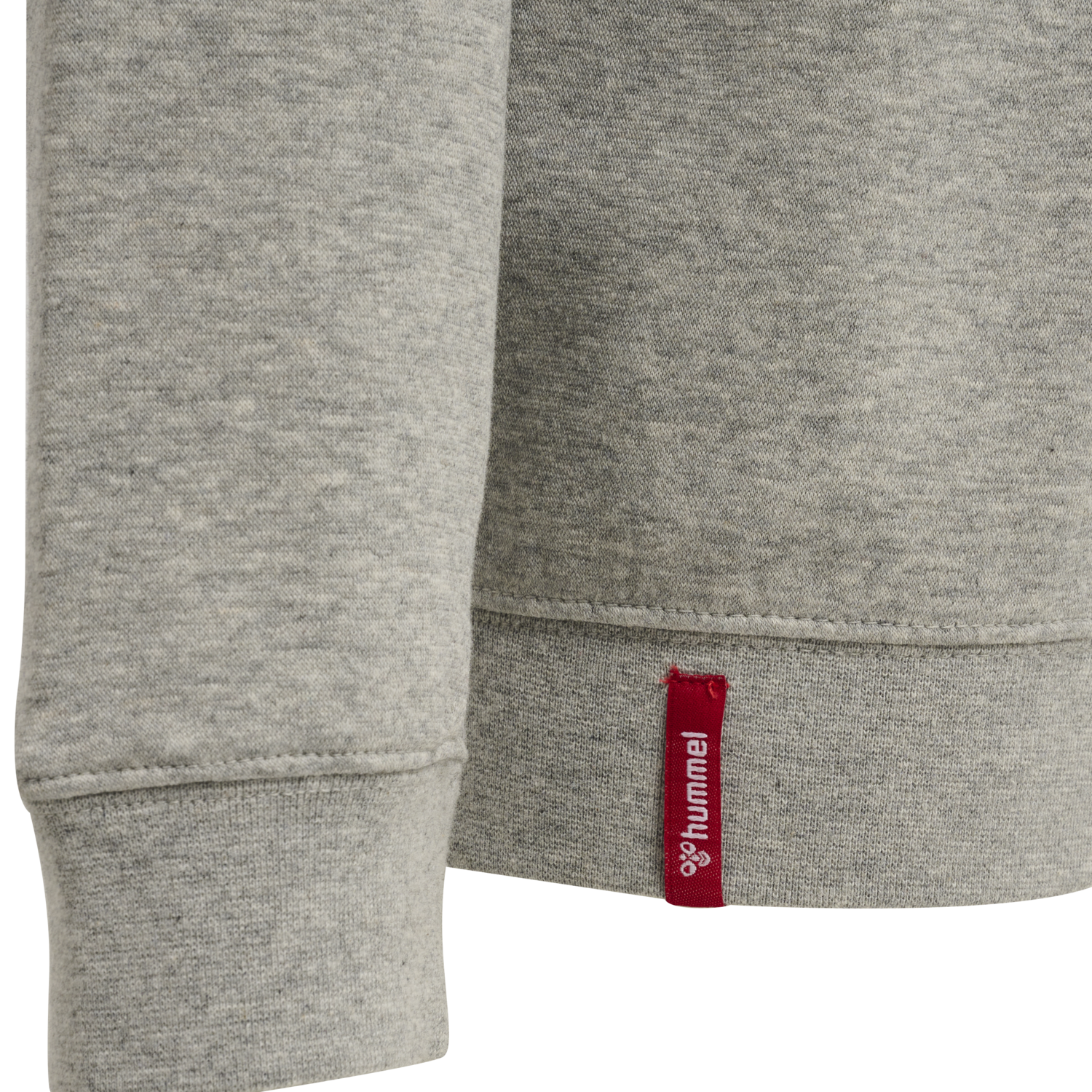 hmlRED CLASSIC SWEATSHIRT KIDS, GREY MELANGE, packshot