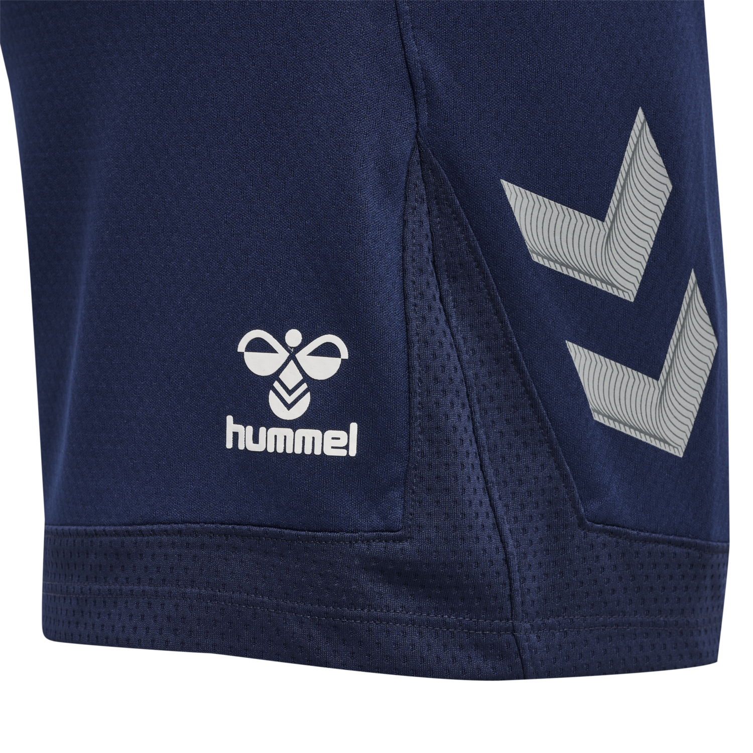 hmlLEAD WOMENS POLY SHORTS, MARINE, packshot