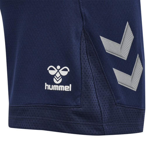 hmlLEAD WOMENS POLY SHORTS, MARINE, packshot