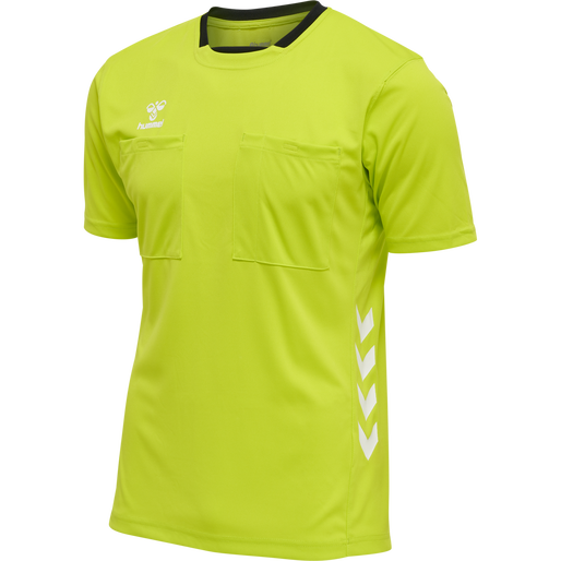 hmlREFEREE CHEVRON JERSEY S/S, EVENING PRIMROSE, packshot