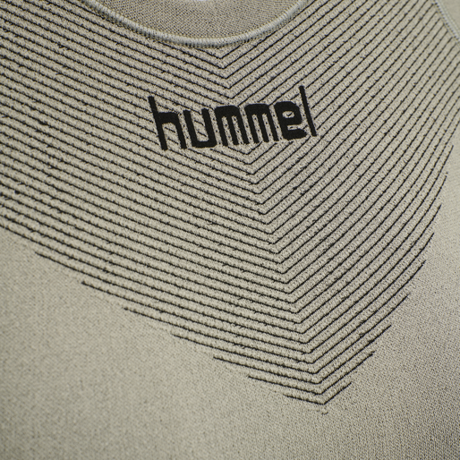 HUMMEL FIRST SEAMLESS JERSEY S/S WOMAN, LONDON FOG, packshot