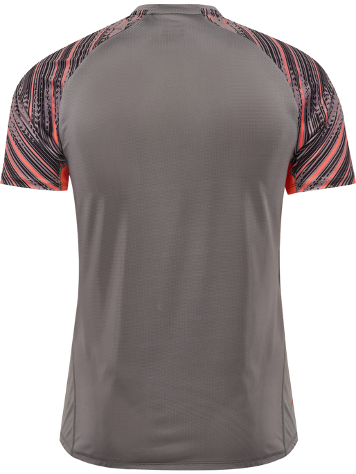 hmlBLAZE PRO TRAINING JERSEY S/S, STEEL GRAY hmlBLAZE PRO TRAINING JERSEY S/S, STEEL GRAY, packshot