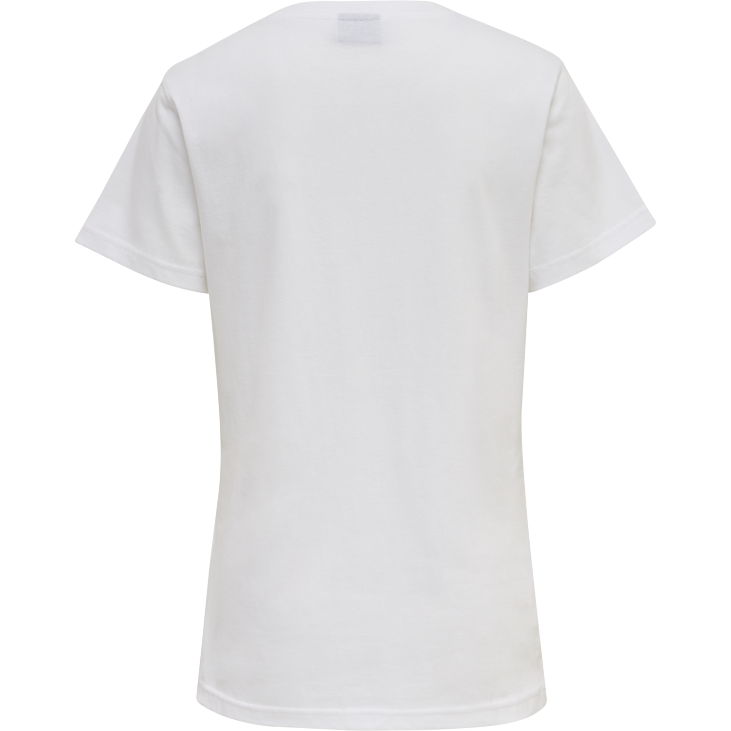 hmlRED BASIC T-SHIRT S/S WOMAN, WHITE, packshot