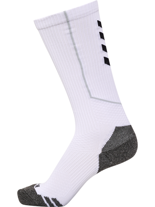 hmlPRO TRAINING SOCKS HIGH, WHITE/BLACK, packshot