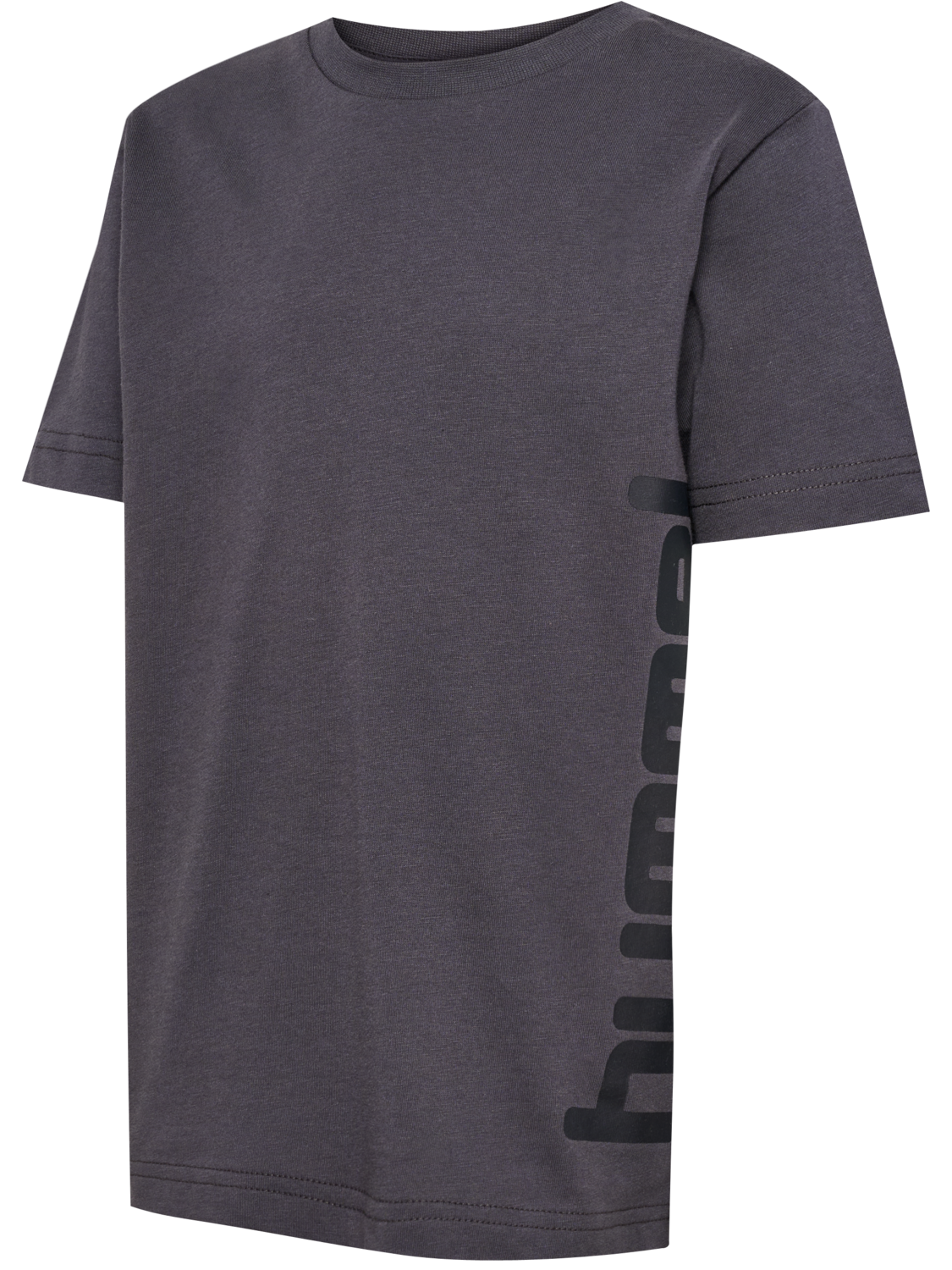 hmlPRINT T-SHIRT S/S, EBONY, packshot