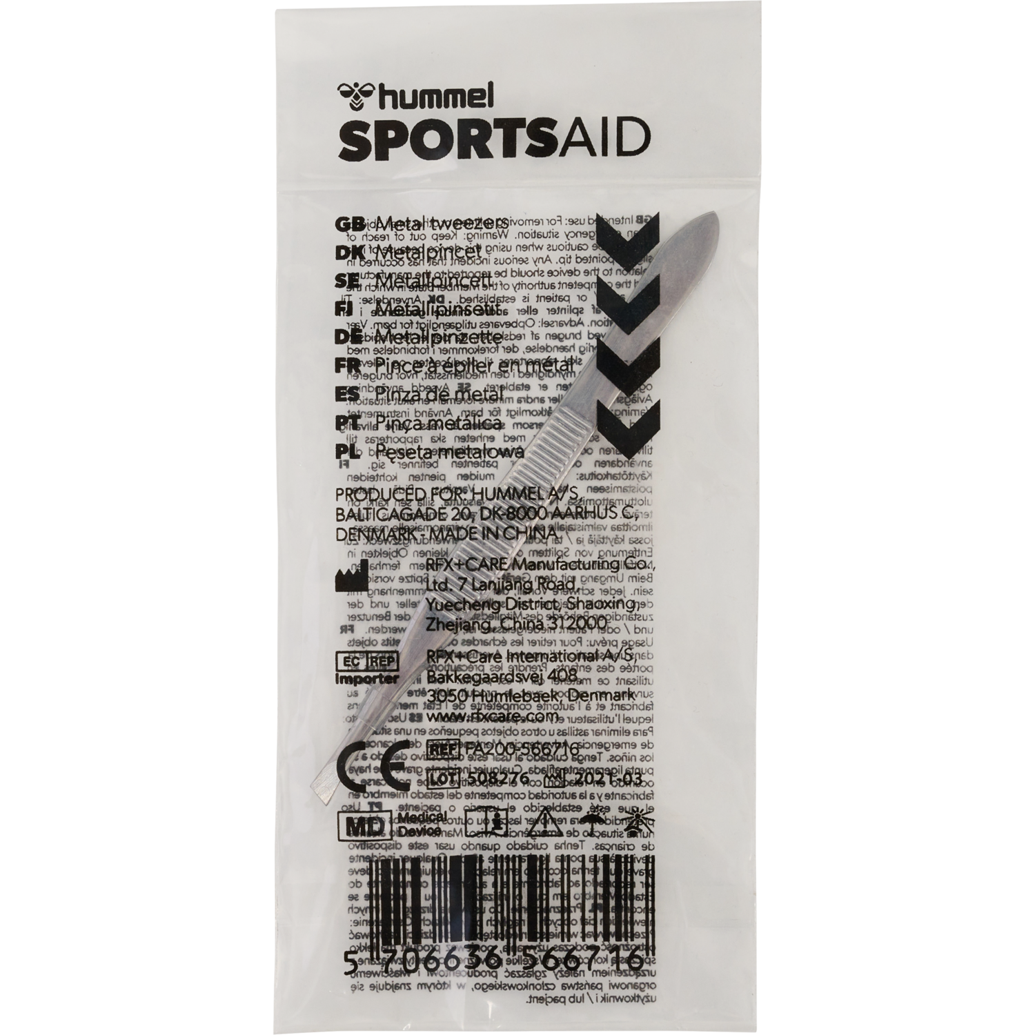 TWEEZER, WHITE, packshot