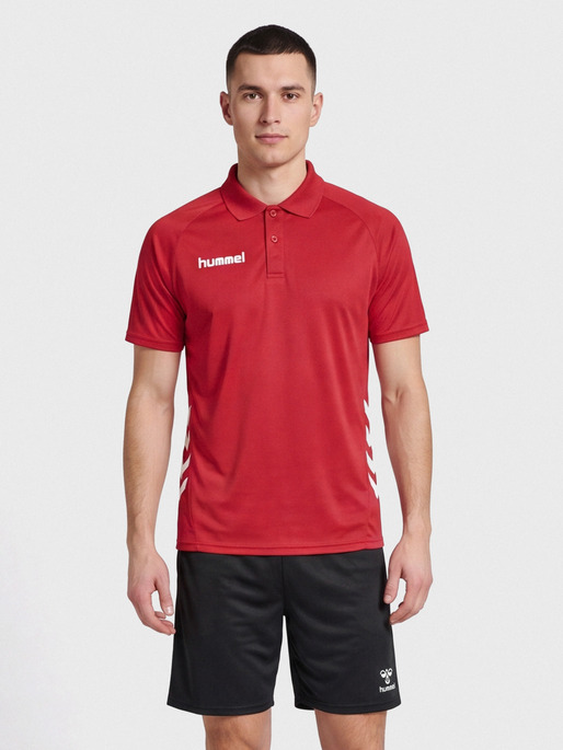hmlPROMO POLO, TRUE RED, model