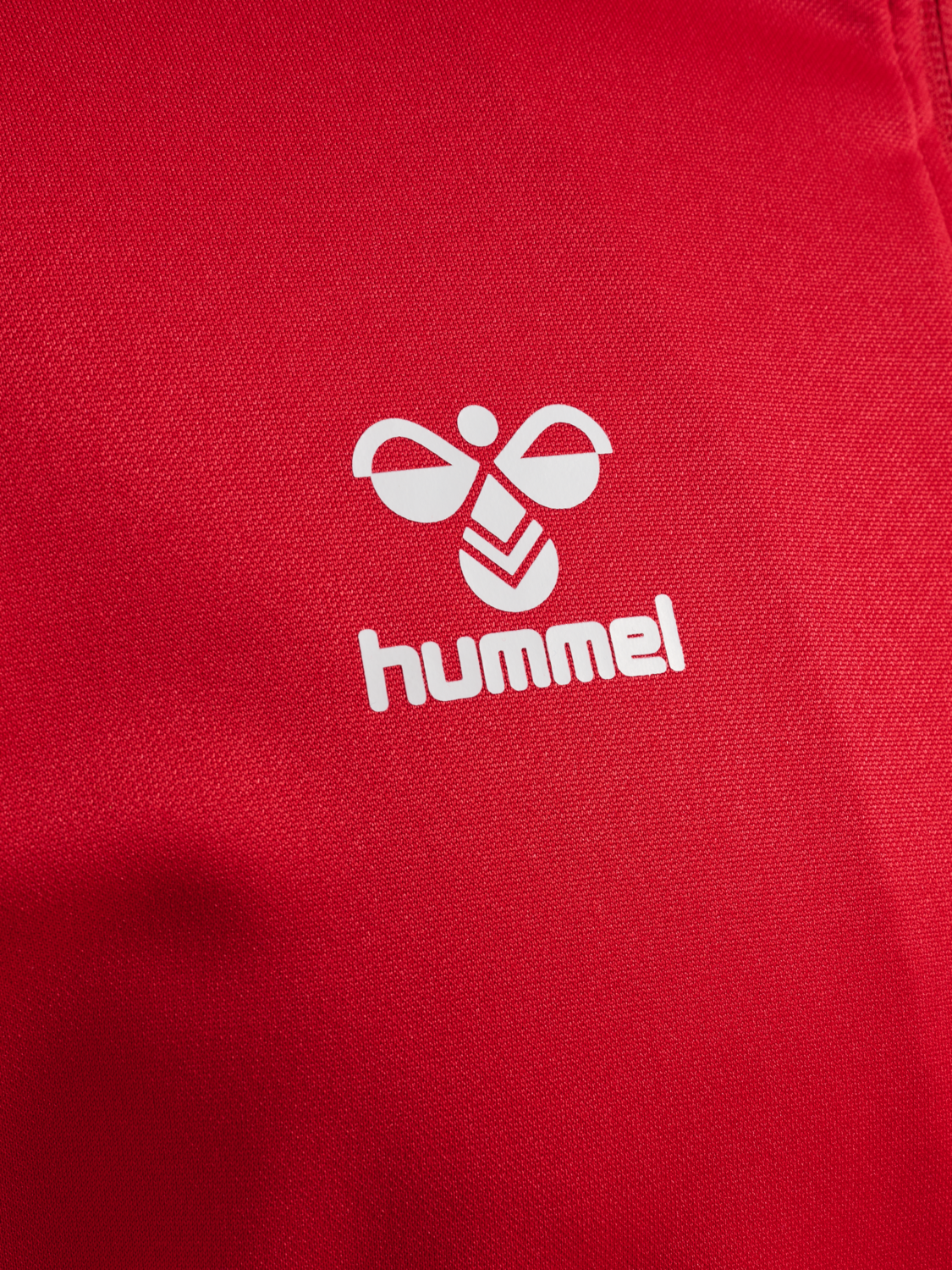 hmlESSENTIAL TRACK JACKET, TRUE RED, packshot