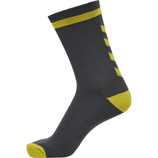 hmlACTION INDOOR SOCK LOW, APSHALT, packshot