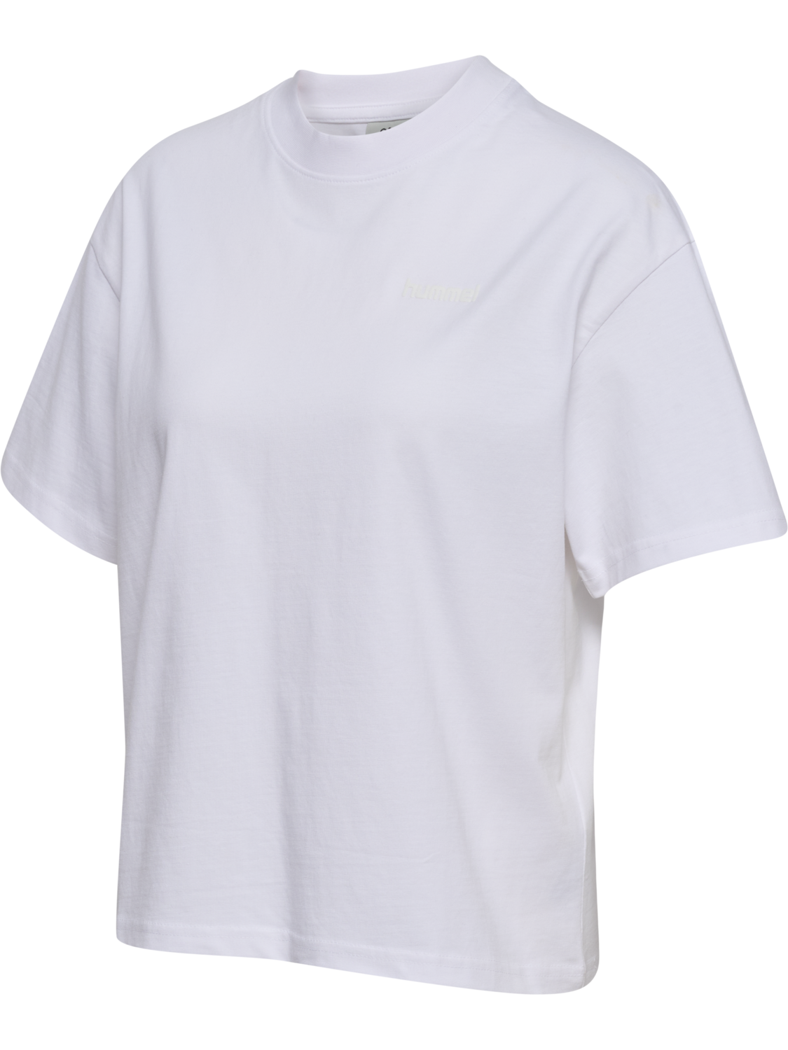 hmlKEEPER LOGO W T-SHIRT S/S, WHITE, packshot