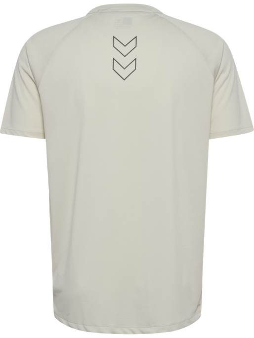 hmlCOURT LIGHT WEIGHT T-SHIRT, LIGHT GREY, packshot