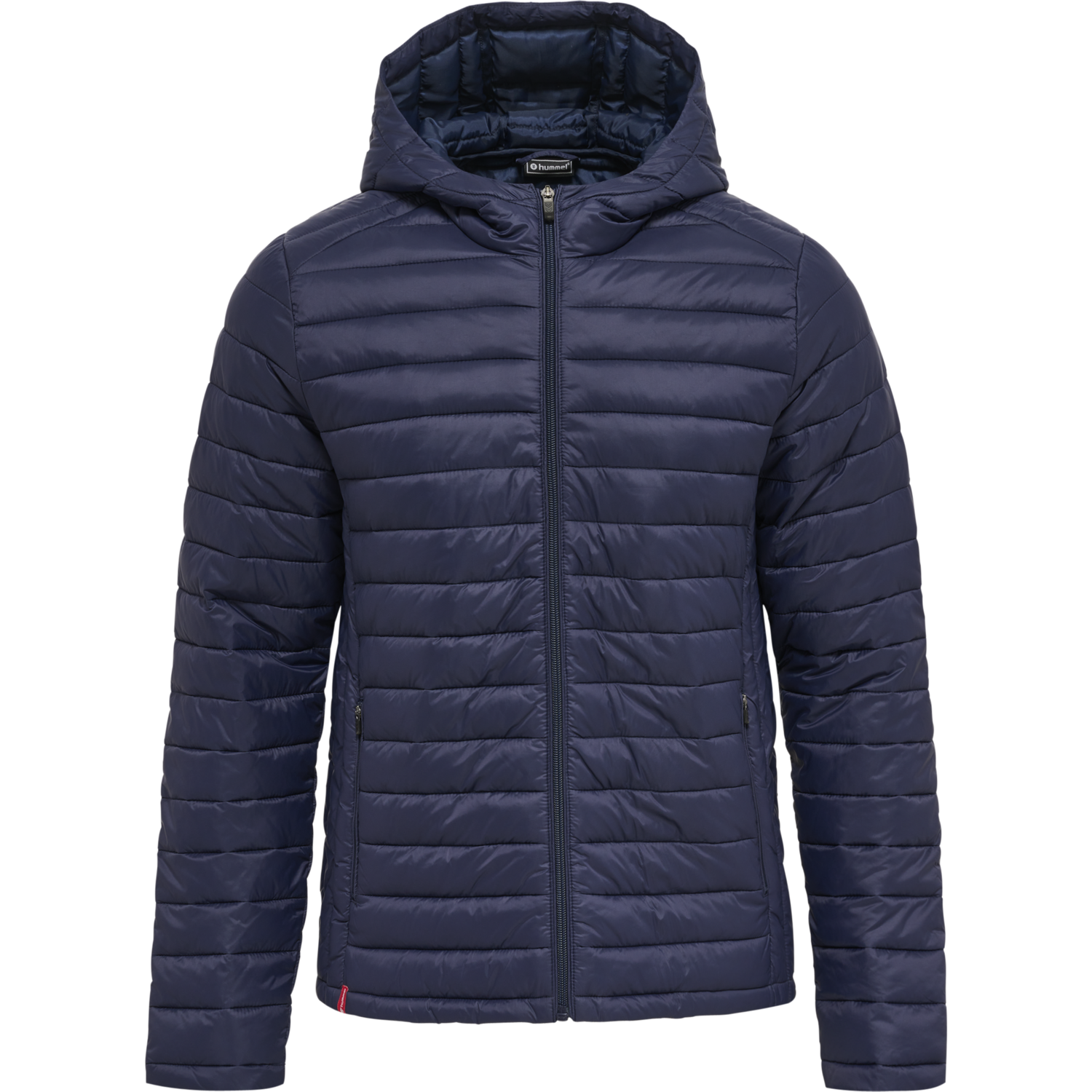 hmlRED QUILTED HOOD JACKET, MARINE, packshot