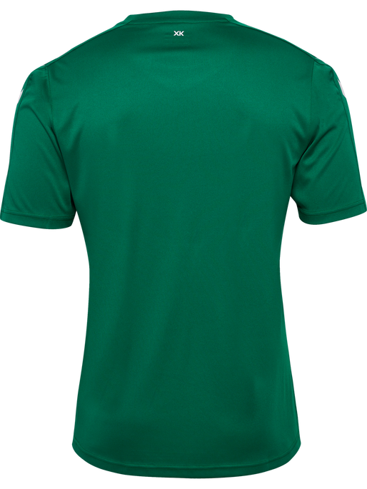 hmlCORE XK POLY JERSEY S/S, EVERGREEN, packshot