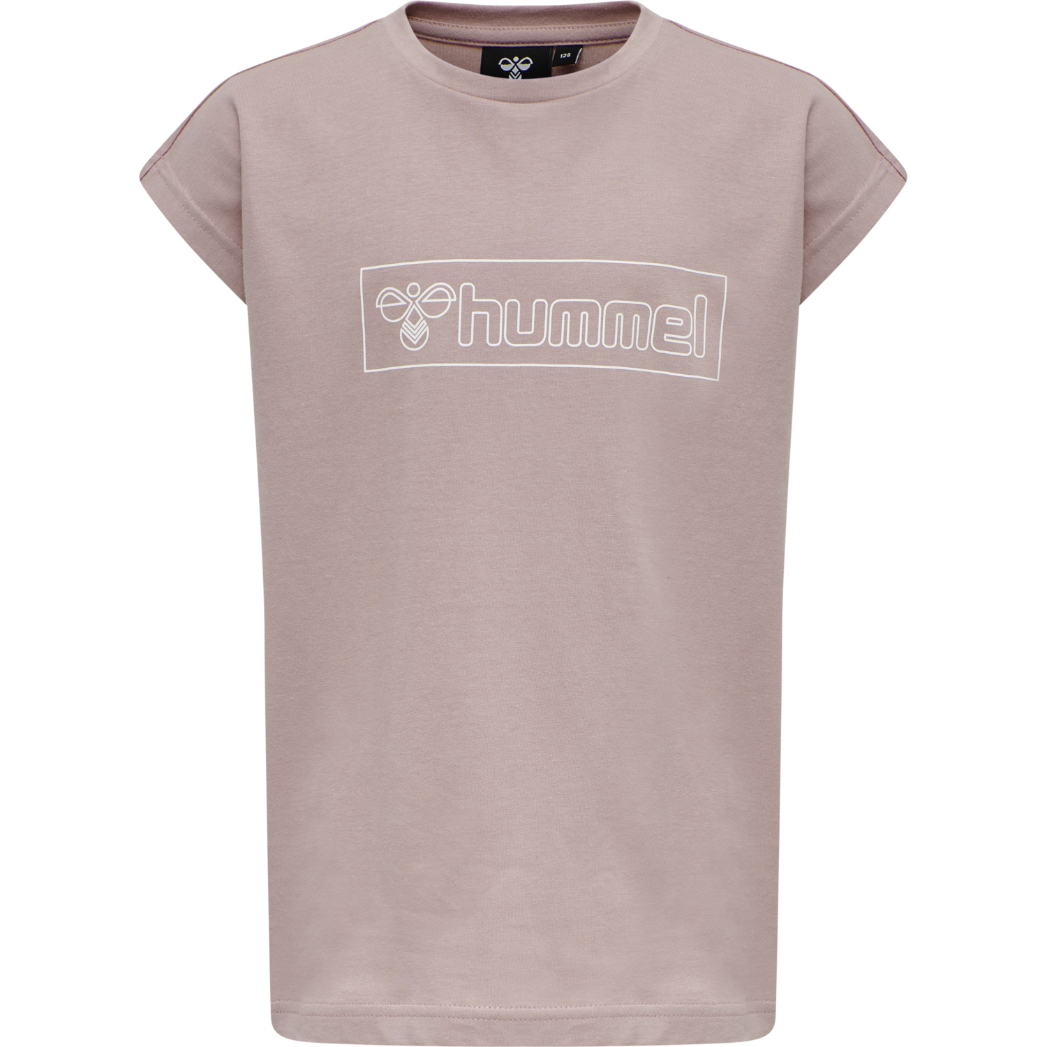 hmlBOXLINE T-SHIRT S/S, WOODROSE, packshot