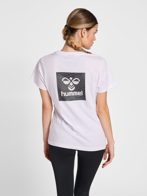 hmlOFFGRID TEE S/S WO, WHITE/FORGED IRON, model