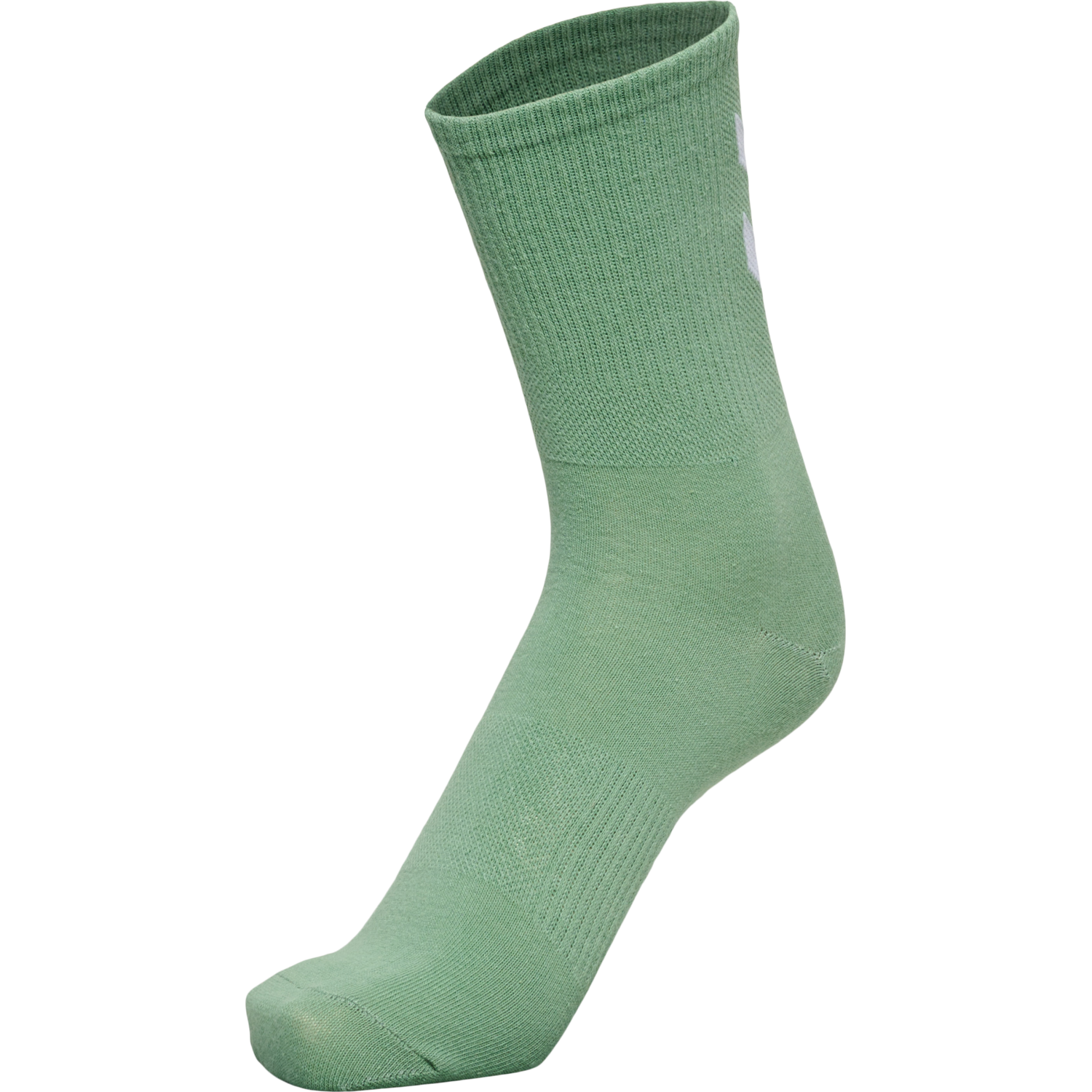 hmlCHEVRON COL 4-PACK SOCKS MIX, MIX GREEN SPRUCE/CELESTIAL BLUE, packshot