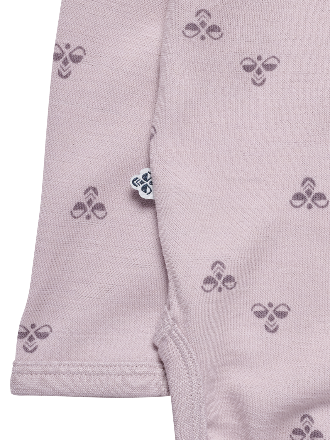 hmlMINI WOOL BODY L/S, CLOUD GRAY, packshot