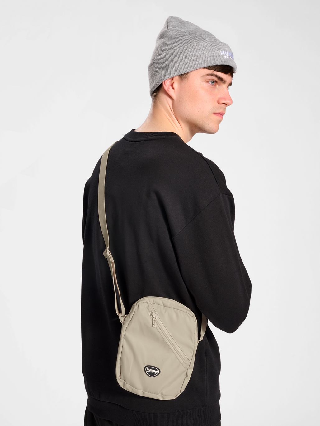 hummel LGC CROSS BODY BAG - PUMICE STONE | hummel.fr
