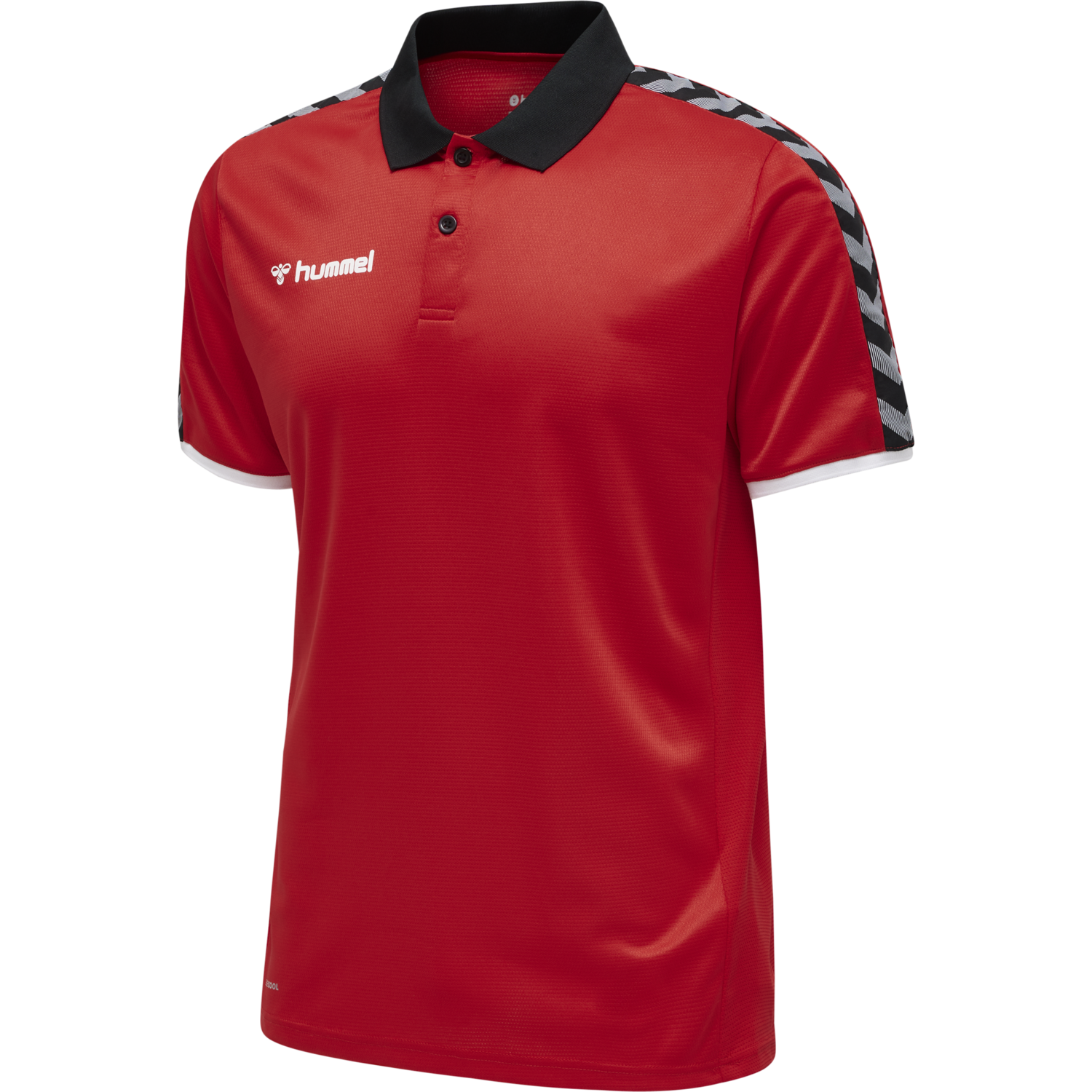 hmlAUTHENTIC FUNCTIONAL POLO, TRUE RED, packshot