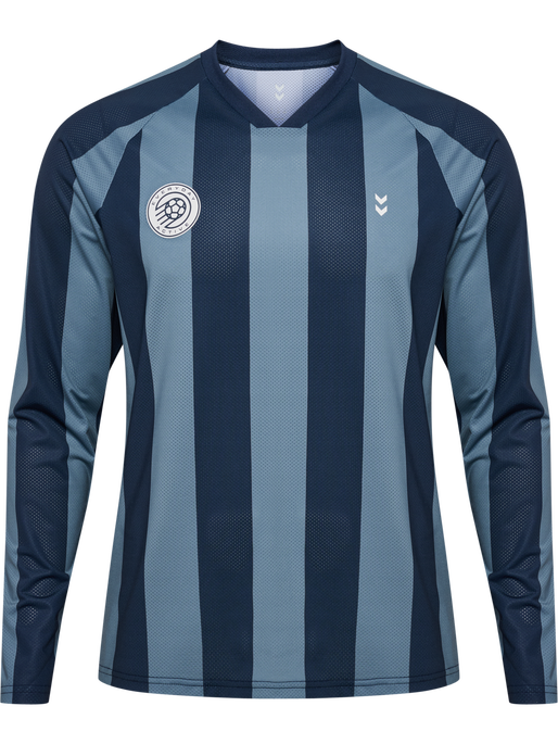 hmlPULSE MESH T-SHIRT L/S, BLUE MIRAGE/DRESS BLUE hmlPULSE MESH T-SHIRT L/S, BLUE MIRAGE/DRESS BLUE, packshot