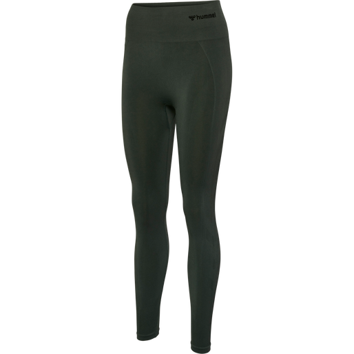 hmlTIF SEAMLESS HIGH WAIST TIGHTS, CLIMBING IVY hmlTIF SEAMLESS HIGH WAIST TIGHTS, CLIMBING IVY, packshot