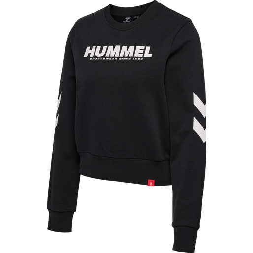 hmlLEGACY WOMAN SWEATSHIRT, BLACK hmlLEGACY WOMAN SWEATSHIRT, BLACK, packshot