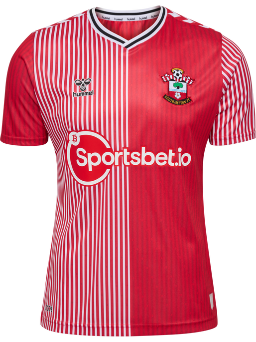 SOU 23/24 HOME JERSEY S/S, RED/WHITE, packshot