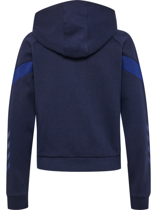 hmlTRAVEL SWEAT HOODIE WOMAN, MARINE, packshot