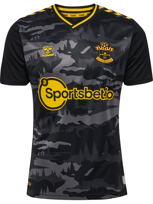 SOU 23/24 THIRD JERSEY S/S, BLACK/DANDELION, packshot