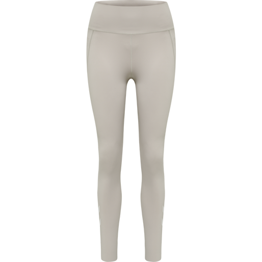 hmlMT GRACE HIGH WAIST TIGHTS, CHATEAU GRAY, packshot