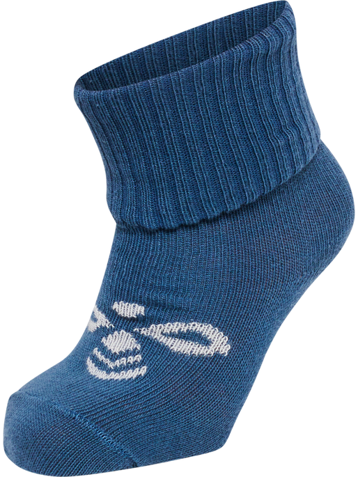 SORA 3-PACK SOCK, BLUE SURF, packshot