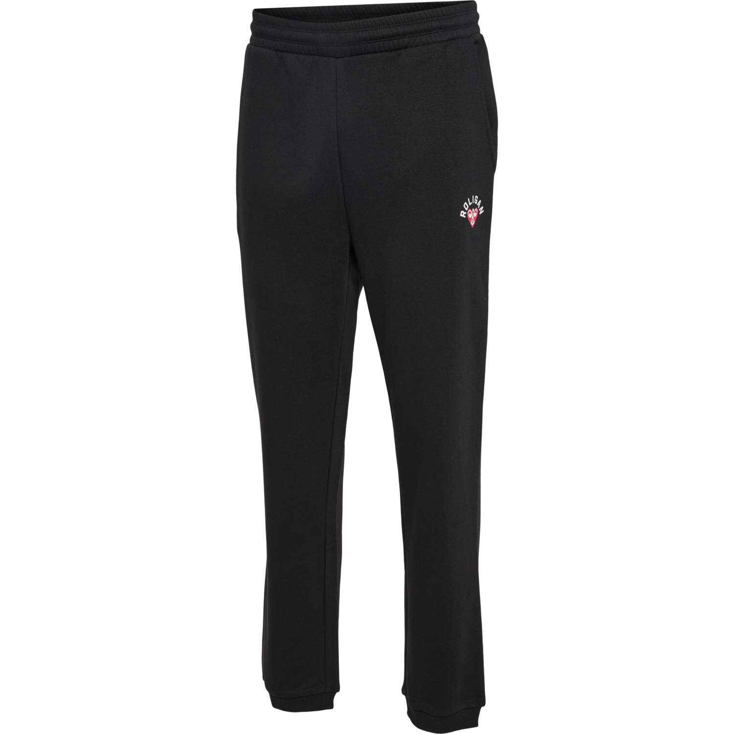 hmlROLIGAN SWEATPANTS, BLACK, packshot