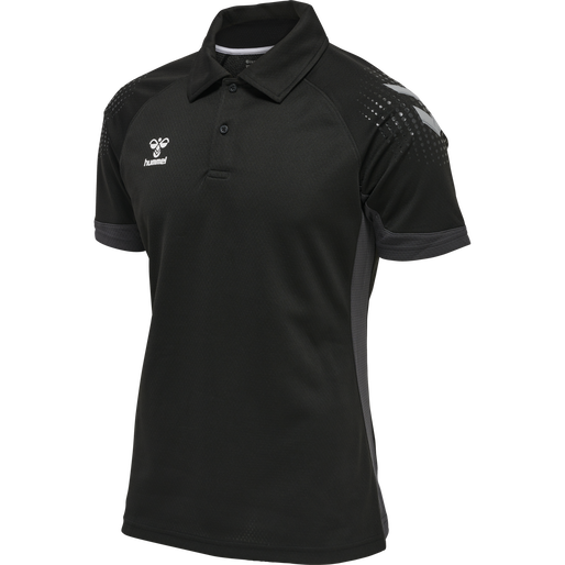 hmlLEAD FUNCTIONAL POLO, BLACK, packshot