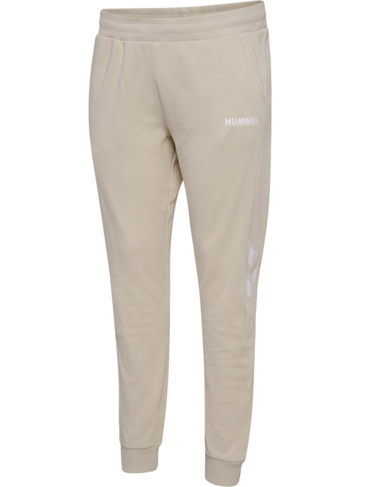 hmlLEGACY WOMAN TAPERED PANTS PLUS, PUMICE STONE, packshot